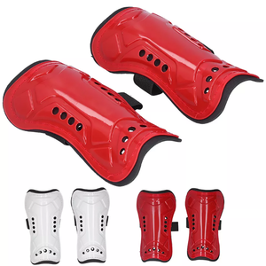 Fascia da calcio per parastinchi da calcio antiscivolo per sport con leggine da calcio e stinco per protezioni alla caviglia leggere fisse per calciare la corsa con la palla - Product Image 3