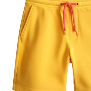 Pantalones cortos transpirables de algodón polar para hombre, pantalones cortos de tela de rizo de algodón para entrenamiento de verano e invierno - Product Image 4