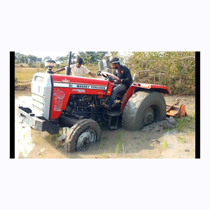 Tractor de orugas Massey Ferguson 246 4WD seminuevo con caja de cambios y motor de venta a granel verificados de calidad de 4 ruedas incluidos - Product Image 3