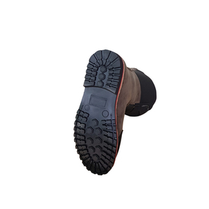 2024 zapatos de cuero Motocross impermeables personalizados Plantilla de goma hasta la rodilla estilo de invierno forro de cuero genuino Impresión de logotipo OEM - Product Image 6