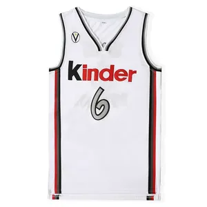 2026 Top Trending equipo de baloncesto Cosplay disfraz logotipo personalizado Jersey chaleco suelto XS tamaño XS camiseta sin mangas transpirable conjunto impreso - Product Image 1
