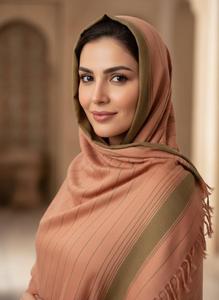 Bufanda de Pashmina Color Mostaza Oscuro de Lujo, Sensación de Cachemira Suave, Ligera, 200g, Chal de Invierno para Mujer, 200cm*70cm, Diseño Floral Paisley Duradero - Product Image 3