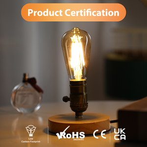 Прямой производитель ST45 2 Вт E27 220 В прозрачное стекло Светодиодная лампа накаливания без мерцания Светодиодная лампа накаливания совместимая с креплениями - Product Image 3