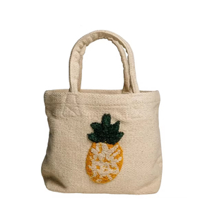 Bolso de mano de algodón hecho a mano para mujer con dos asas para comprar a precio competitivo - Product Image 6