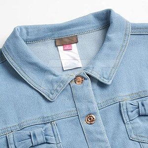 Vestes légères de jeans les plus vendues pour les femmes vestes de jeans sur mesure de couleur différente pour les femmes - Product Image 4