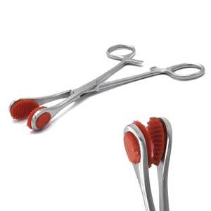 ชุดเครื่องมือคีมจับลิ้น Young Tongue Seizing Forceps ขนาด 6.5 นิ้ว ด้ามตรง สแตนเลส ยางนุ่ม ใช้แรงมือ ได้รับการรับรองมาตรฐาน CE - Product Image 4