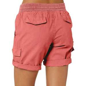 Short de sport pour femme Short de yoga taille haute Slim Fit Butt Lift Gym Running Short en nylon élastique - Product Image 3