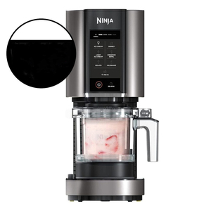 La mejor calidad Ninja CREAMi Deluxe Ice CreamMaker Postre congelado Gelato Yogurt Milkshake Sorbet Slushi 10 Funciones Máquina Plata - Product Image 4