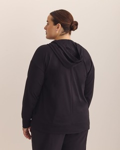 Sweat à capuche d'automne grande taille respirant de haute qualité pour femmes sweat à capuche décontracté surdimensionné pull à la mode personnalisé OEM en gros - Product Image 2