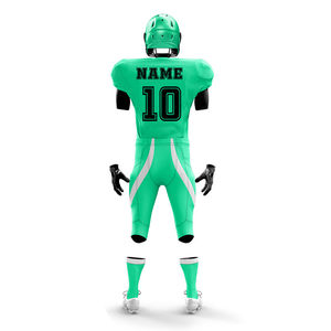 Custom Printed Logo Team Name American Football Uniform Set High Quality Plus Size Polyester Moisture-Wicking Custom Colors - Product Image 6