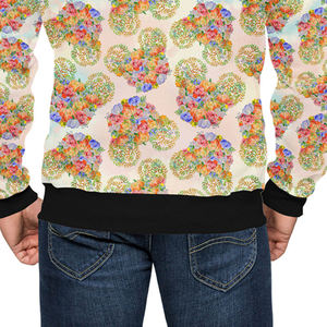 Sweats à capuche tendance et au design unique pour hommes, fermeture à glissière complète, impression par sublimation, coupe surdimensionnée en vente - Product Image 5