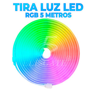 ไฟ LED RGB แบบยืดหยุ่น 5 เมตร สำหรับบลูทูธ ควบคุมผ่านแอพ ตกแต่งภายในอาคาร มาตรฐาน IP65 ใช้ชิป WS2812B แหล่งกำเนิดแสง LED SMD2835 แรงดันไฟฟ้า DC 5V IP65 - Product Image 2