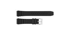 JD423 Unisex 20mm Black Silicone Soft Sport Band Waterproof Adjustable Breathable Lightweight Durable Stainless Steel Custom - Product Image 4