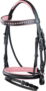 Genuine Brown Leather Bridle Dressage Horse Riding Equestrian Gear - Product Image 5