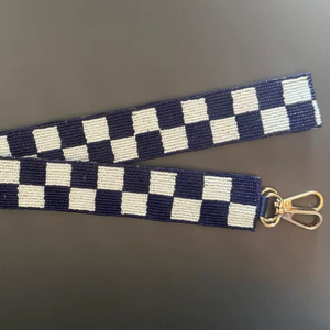 <b>Festive</b> and Gameday Beaded Purse Strap With Colourful Beads Perfect For Stylish events Crossbody Bags And Designer Handbags - Product Image 1