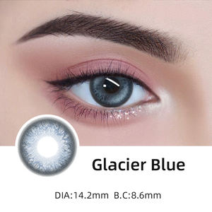 Boîte à lentilles de contact respirante personnalisée, emballée dans un sac OPP, service complet pris en charge, usine de lentilles colorées de 14,2 mm fabriquées en Chine - Product Image 2