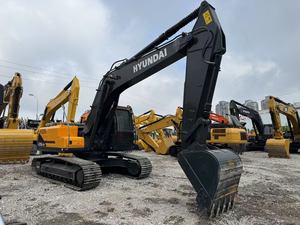 Excavatrice Hyundai 220-9S d'occasion, moteur Cummins, hydraulique Kawasaki, moteur 22 tonnes 112 kW, produit de haute qualité en bon état - Product Image 5