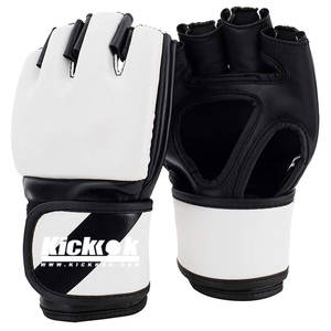 Guantes Profesionales de MMA de Alta Gama, Ecológicos, Transpirables, Ligeros, Duraderos, de Cuero, Personalizables, Fabricados en Pakistán - Product Image 1