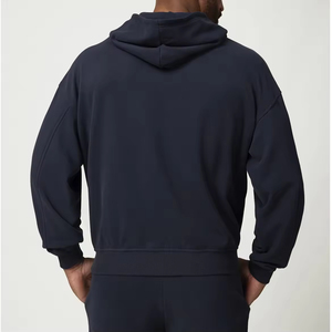 Sweats à capuche personnalisés pour hommes Streetwear Pullover Hoodies Heavyweight Oversize Style Impression de logo personnalisé Capuche Fabricant Processus Impex - Product Image 4