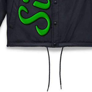 Veste brodée pour hommes vente en gros meilleur prix veste pour entraîneurs confortable avec broderie personnalisée pour hommes vestes coupe-vent pour hommes - Product Image 2