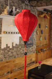 โคมไฟผ้าไหมสไตล์วินเทจจากเวียดนามสำหรับงานเทศกาลปาร์ตี้ของตกแต่งบ้านงานฝีมือส่งออก - Product Image 2