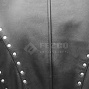 Gilet en cuir de vachette sur mesure, respirant, coupe ajustée, décontracté, hiver, fabriqué au Pakistan, faible MOQ - Product Image 6