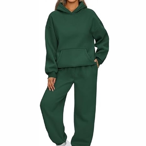 Survêtement à capuche pour femme 100% coton de qualité unique le mieux vendu Taille et couleur personnalisées - Product Image 1