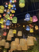 Rotin lumineux en osier vietnamien de haute qualité de 100% naturel