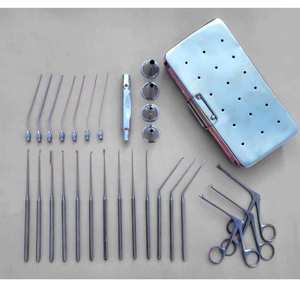 Juego de Instrumentos de Miringotomía Shea para Cirugía de Oído, 29 Piezas, Herramientas Manuales de Acero Inoxidable para Cirugía ORL, Certificación CE - Product Image 5