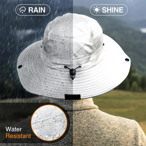 Chapeaux seau personnalisés haut de gamme avec logo imprimé broderie été Protection solaire extérieure mode Streetwear fournisseur OEM - Product Image 4