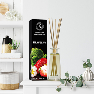 Diffuseur de parfum Aromatika Fraise 100ml avec parfum de baies mûres sucrées, parfum d'ambiance longue durée - Product Image 4