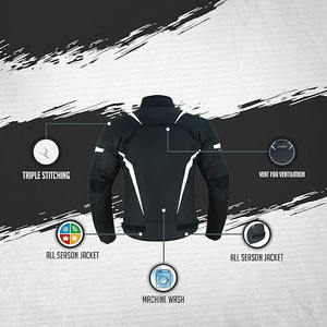 Veste de moto imprimée de haute qualité grande taille pour hommes Cordura Racing approuvé vêtements de sport respirants imperméables pour adultes - Product Image 5
