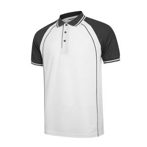 Uniforme Masculino para Camisa con Logotipo Personalizado, Antiarrugas, de Secado Rápido, Tejido Piqué, Manga Corta, Cuello y Puños con Ribete en Contraste, para Trabajo - Product Image 2