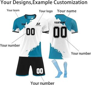 Conjunto de Chándal de Fútbol Personalizado Unisex 2024, Transpirable, Estampado, de Invierno, Cómodo, de Dos Piezas, Reversible, para Entrenamiento - Product Image 1