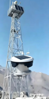 Compteur de courant de fuite et de densité de sel pour système de surveillance de la pollution des isolateurs des lignes de transmission d'énergie électriques extérieures