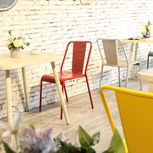 เก้าอี้รับประทานอาหารที่ไม่เหมือนใครพร้อมผ้านั่งสบายสำหรับห้องรับประทานอาหารเฟอร์นิเจอร์ห้องครัวโรงแรมวิลล่าเก้าอี้งานเลี้ยงแฮนด์เมด - Product Image 2