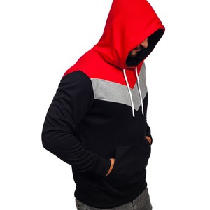 Sweat à capuche 100% coton épais pour hommes Streetwear avec impression de logo personnalisé polaire douce coupe régulière pour l'hiver - Product Image 4
