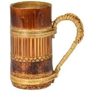 Tasse à café en bambou non toxique vintage en bois massif écologique jetable polyvalent pour thé et café-Vente en gros - Product Image 2