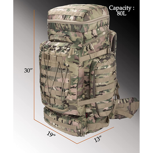 <span class=keywords><strong>Sac</strong></span> <span class=keywords><strong>à</strong></span> <span class=keywords><strong>dos</strong></span> loisirs personnalisé étanche et robuste 80 <span class=keywords><strong>litres</strong></span> système de taupe tactique randonnée camping <span class=keywords><strong>alpinisme</strong></span> <span class=keywords><strong>sac</strong></span> <span class=keywords><strong>à</strong></span> <span class=keywords><strong>dos</strong></span> tactique extérieur - Product Image 2