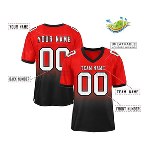 Nuevos diseños cosidos camisetas de fútbol americano, uniforme de fútbol americano, camiseta de fútbol - Product Image 5