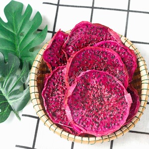 En gros organique doux séché blanc rouge fruit du dragon sans sucre bon goût lyophilisé tranches de pitaya déshydratées - Product Image 2