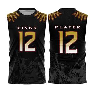 Maillot de football Pro Level 7v7 Design Numéros personnalisables Coutures renforcées Longue durabilité Idéal pour les sports de compétition - Product Image 3