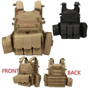 Nylon Pouch Molle Gear Tactical Vest Body Hunting Plate Carrier Airsoft Accessories Combat <strong>War</strong> Game Security Vest