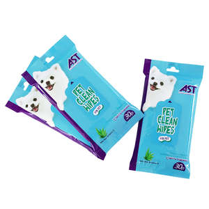 AST 30 Toallitas Húmedas para Limpieza de Mascotas con Aroma a Vainilla, con Aloe Vera y Vitamina E - Product Image 5