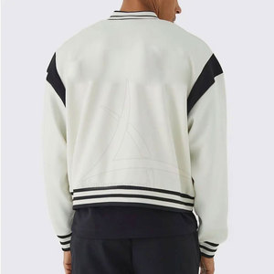 Chaqueta Universitaria de Invierno para Hombre, Personalizada, con Cuello Alto, Logotipo Frontal, de Alta Calidad, Secado Rápido, Transpirable, Tejido Personalizado - Product Image 2