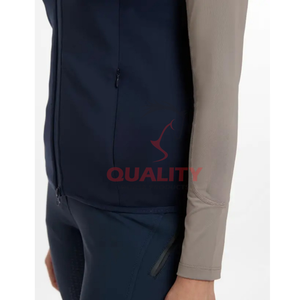 Veste équestre imperméable respirante légère tissu extensible coupe ergonomique vêtements d'entraînement élégants veste de cheval - Product Image 3