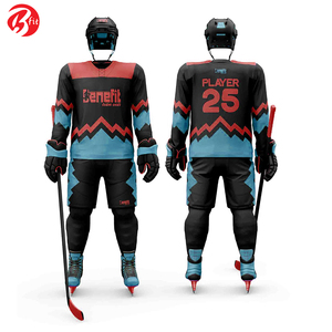 Uniforme de hockey sobre hielo de alta Calidad para Jóvenes Uniforme de hockey sobre hielo de último diseño con logotipo personalizado hecho en Pakistán - Product Image 3
