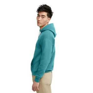 Sudadera con capucha de poliéster con bloque de color blanco M para hombre: ropa de calle diaria, ropa informal y activa asequible para hombres - Product Image 3