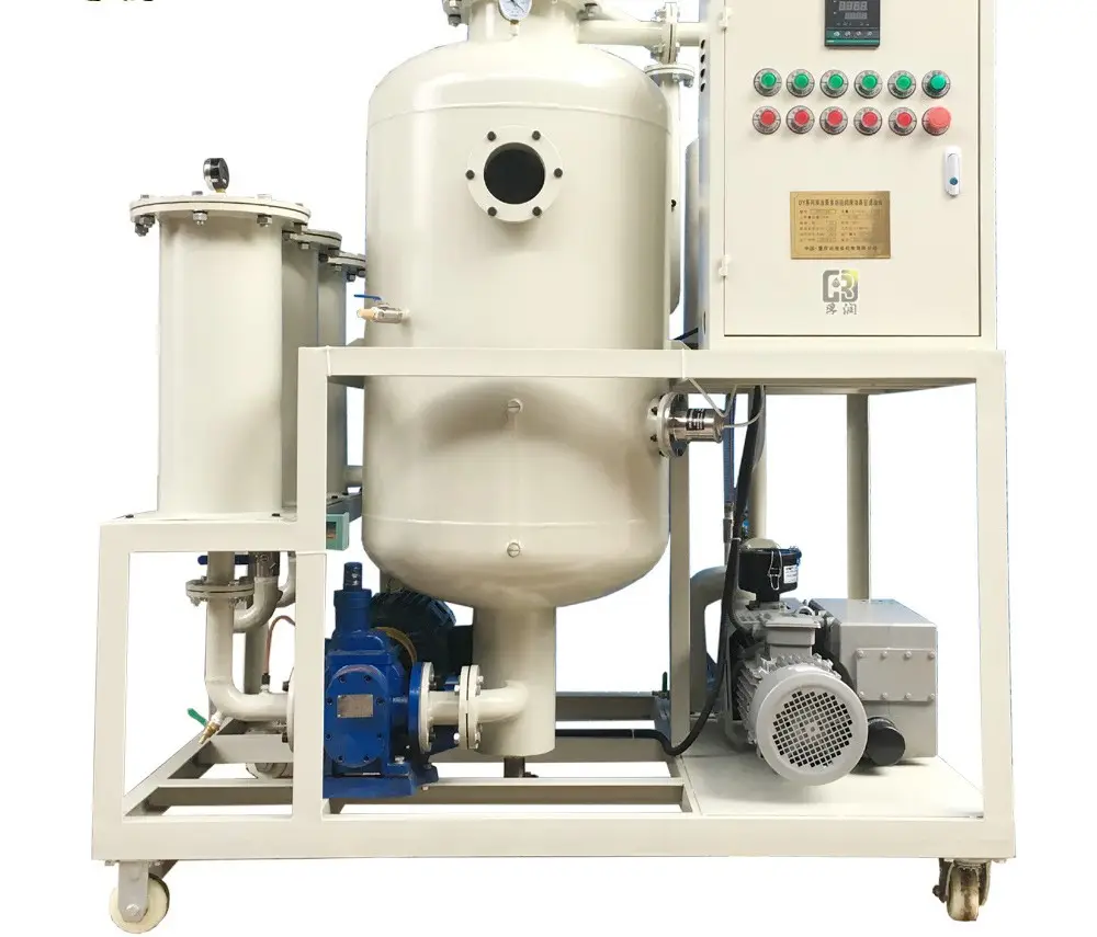 Waste Oil Recycling Diesel Engine Refining Machine Distillation Plant Performance Used Motor Clean Quality Pyrolysis Purifying