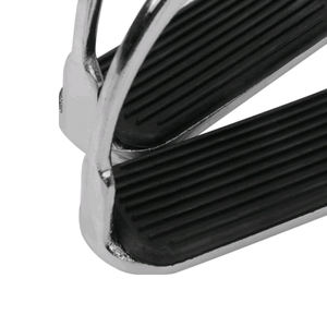 Meilleurs étriers de selle western en acier inoxydable avec coussinet en caoutchouc pour arceaux en plastique et en bois, couleurs personnalisées, design léger - Product Image 5